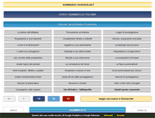 Tablet Screenshot of grammatica-italiana.dossier.net