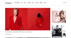 Desktop Screenshot of dossier.co.za