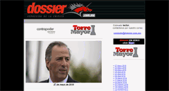 Desktop Screenshot of dossier.com.mx